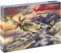 Фото - Збірна модель ICM Spitfire Mk.VIII US Air Force Fighter (1:48) 