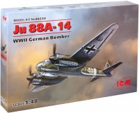 Zdjęcia - Model do sklejania (modelarstwo) ICM Ju 88A-14 (1:48) 