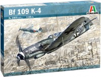 Фото - Збірна модель ITALERI Bf 109 K-4 (1:48) 
