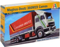 Фото - Збірна модель ITALERI Magirus-Deutz 360M19 Canvas (1:24) 