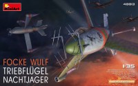 Фото - Збірна модель MiniArt Focke Wulf Triebflugel Nachtjager (1:35) 