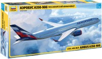 Фото - Збірна модель Zvezda Civil Airliner Airbus A350-900 (1:144) 