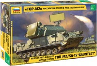 Збірна модель Zvezda Russian Anti-Aircraft Missile System Tor-M2/SA-15 Gauntler (1:35) 