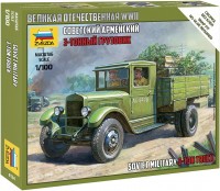 Фото - Збірна модель Zvezda Soviet Military 3-Ton Truck (1:100) 