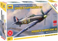 Фото - Збірна модель Zvezda Hawker Hurricane IIC British Fighter (1:72) 