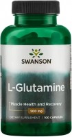 Aminokwasy Swanson L-Glutamine 500 mg 100 cap 