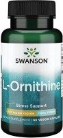 Амінокислоти Swanson L-Ornithine 500 mg 60 cap 