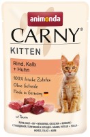 Karma dla kotów Animonda Kitten Carny Beef/Veal/Chicken 85 g 