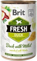 Zdjęcia - Karm dla psów Brit Fresh Duck with Millet 400 g 1 szt.