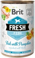 Zdjęcia - Karm dla psów Brit Fresh Fish with Pumpkin 400 g 1 szt.