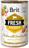 Zdjęcia - Karm dla psów Brit Fresh Chicken with Sweet Potato 400 g 1 szt.