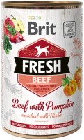 Zdjęcia - Karm dla psów Brit Fresh Beef with Pumpkin 400 g 1 szt.