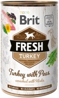 Karm dla psów Brit Fresh Turkey with Peas 400 g 1 szt.