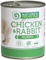 Zdjęcia - Karm dla psów Natures Protection Puppy Canned Chicken/Rabbit 