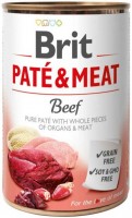 Karm dla psów Brit Pate&Meat Beef 1 szt. 0.4 kg