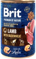 Zdjęcia - Karm dla psów Brit Premium Lamb with Buckwheat 0.4 kg