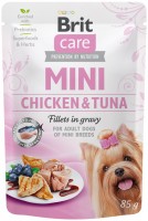 Zdjęcia - Karm dla psów Brit Care Mini Chicken&Tuna Fillets 85 g 1 szt.