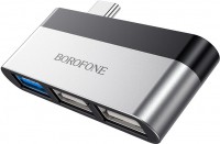 Zdjęcia - Czytnik kart pamięci / hub USB Borofone DH1 