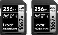 Карта пам'яті Lexar Professional 1667x SDXC 2-Pack 256 ГБ