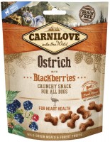 Karm dla psów Carnilove Crunchy Snack Ostrich with Blackberries 200 g 