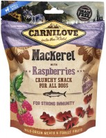 Karm dla psów Carnilove Crunchy Snack Mackeler with Raspberries 200 g 