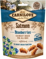 Zdjęcia - Karm dla psów Carnilove Crunchy Snack Salmon with Blueberries 200 g 