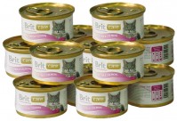 Фото - Корм для кішок Brit Care Canned Tuna/Salmon  12 pcs