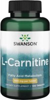 Спалювач жиру Swanson L-Carnitine 500 mg 100 шт