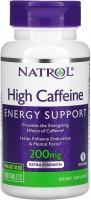Спалювач жиру Natrol High Caffeine 200 mg 100 tab 100 шт