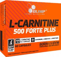 Zdjęcia - Spalacz tłuszczu Olimp L-Carnitine 500 Forte Plus 60 cap 60 szt.