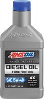 Фото - Моторне мастило AMSoil Heavy-Duty Synthetic Diesel Oil 15W-40 1 л