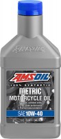Моторне мастило AMSoil Metric Motorcycle Oil 10W-40 1 л