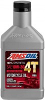 Zdjęcia - Olej silnikowy AMSoil 100% Synthetic 4T Performance Motorcycle Oil 10W-30 1L 1 l