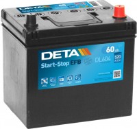 Zdjęcia - Akumulator samochodowy Deta Start-Stop EFB (DL652)