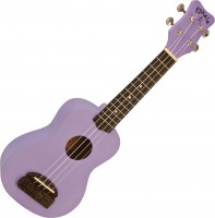 Gitara Kohala Tiki Uke Purple Soprano Ukulele 