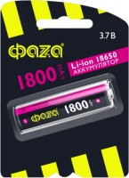 Zdjęcia - Bateria / akumulator FAZA 1x18650 1800 mAh 