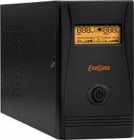 Zdjęcia - Zasilacz awaryjny (UPS) ExeGate SpecialPro Smart LLB-600 LCD AVR EURO RJ USB EP285580RUS 600 VA