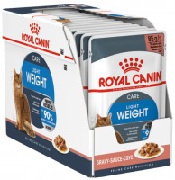 Zdjęcia - Karma dla kotów Royal Canin Light Weight Care in Gravy  12 pcs