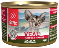 Zdjęcia - Karma dla kotów Blitz Veal Canned 