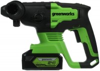 Фото - Перфоратор Greenworks GD24SDS2K4 3803007UB 