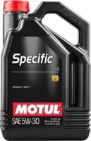 Фото - Моторне мастило Motul Specific 17 5W-30 5 л