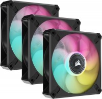 Система охолодження Corsair iCUE ML120 RGB ELITE Premium Triple Fan Kit Black 