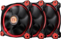 Система охолодження Thermaltake Riing 12 LED Red (3-Fan Pack) 