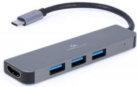 Кардридер / USB-хаб Cablexpert A-CM-COMBO2-01 