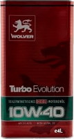 Фото - Моторне мастило Wolver Turbo Evolution 10W-40 4 л