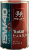 Zdjęcia - Olej silnikowy Wolver Turbo Evolution 15W-40 1 l