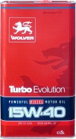 Фото - Моторне мастило Wolver Turbo Evolution 15W-40 5 л