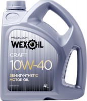 Фото - Моторне мастило Wexoil Craft 10W-40 4 л