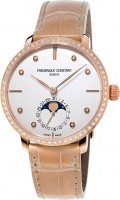 Zdjęcia - Zegarek Frederique Constant Slimline Moonphase FC-703VD3SD4 