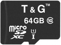 Zdjęcia - Karta pamięci T&G microSDXC class 10 UHS-I 64 GB